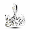 Honey Bee Charm Bee My Honey Couple Love Heart