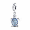 Blue Turtle Charm Ocean Wildlife Sea