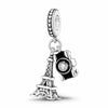 Eiffel Tower Charm Paris France Black Camera