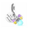 Firefly Charm Glow in the Dark Message Note