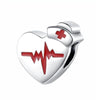 Nurse Charm Heart Rate Red Nurse Hat