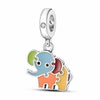 Jigsaw Elephant Charm Puzzle Child Colorful