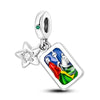 Knight in Shining Army Charm Star Green Blue Red