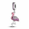 Pink Flamingo Charm Water Wildlife Bird