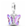 Purple Butterfly Charm Color Pretty