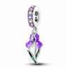 Purple Flower Charm Lilly Orchid Garden Plant