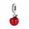 Red Apple Charm Fruit Dangling