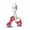 Weight Lifting Charm Weights Exercise Red