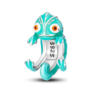 Chameleon Sterling Silver Plated Charm Color Change with Temperature