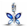 Blue Butterfly Charm Pretty Color