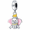 Cute Baby Elephant Charm with Yellow Coat and Hat