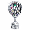 Floating House Charm Balloons Colorful