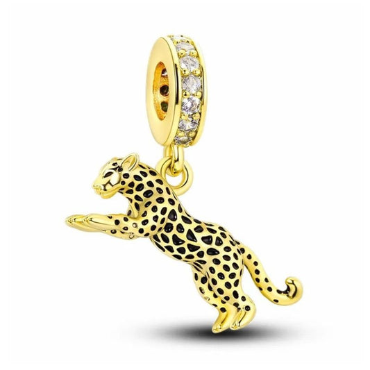 Leopard Charm Jungle Wildlife Animal