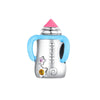 Baby Bottle Charm Blue Pink Sucking Bottle